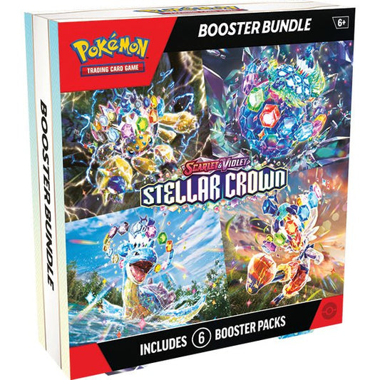 Pokemon TCG: Stellar Crown Booster Bundle - The Fourth Place