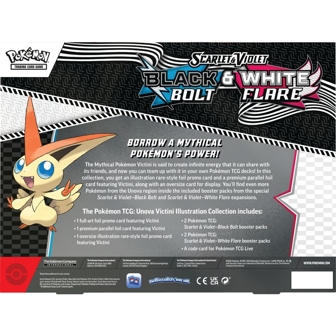 Pokemon TCG: SV Black Bolt & White Flare - Unova Victini Illustration Collection - The Fourth Place Pokemon TCG: SV Black Bolt & White Flare - Unova Victini Illustration Collection - The Fourth Place
