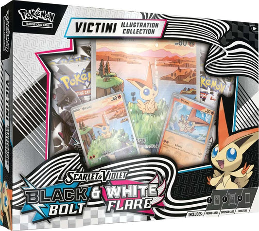 Pokemon TCG: SV Black Bolt & White Flare - Unova Victini Illustration Collection - The Fourth Place