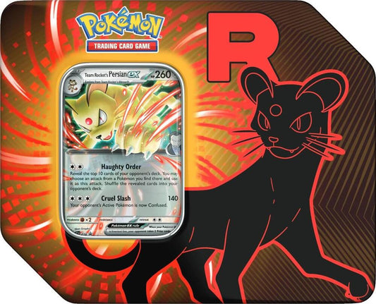 Pokémon TCG - Team Rocket Tin [Team Rocket's Persian ex] - The Fourth Place