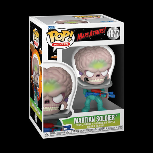 Pop Movies Mars Attacks Alien Soldier Figure - The Fourth Place