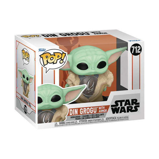 Pop Star Wars Mnd S10 Grogu Armor Vinyl Figure - The Fourth Place