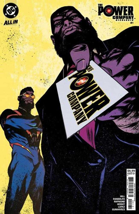 Power Company Recharged 1 (One Shot) Cover C Sanford Greene Card Stock Variant - The Fourth Place