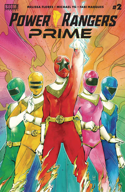 Power Rangers Prime #2 Cover B Hill - The Fourth Place