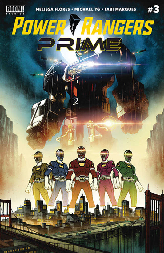Power Rangers Prime #3 Cover B Earls - The Fourth Place
