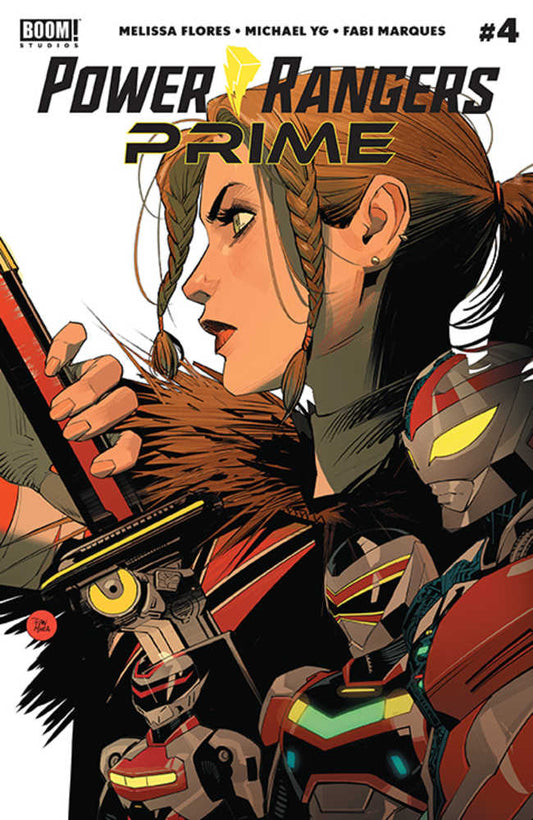 Power Rangers Prime #4 Cover A Mora - The Fourth Place