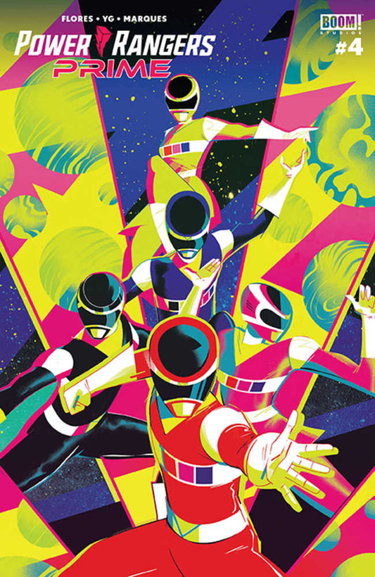Power Rangers Prime #4 Cover B Taylor - The Fourth Place