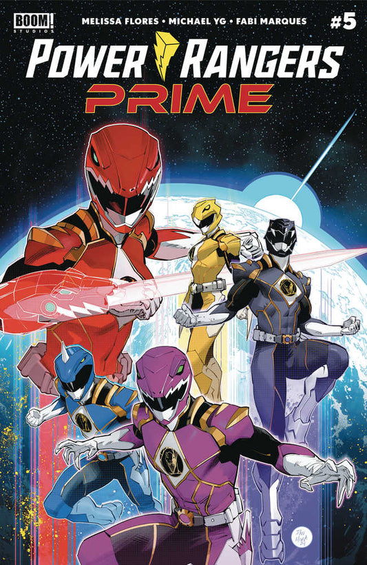 Power Rangers Prime 5 Cover A Mora - The Fourth Place