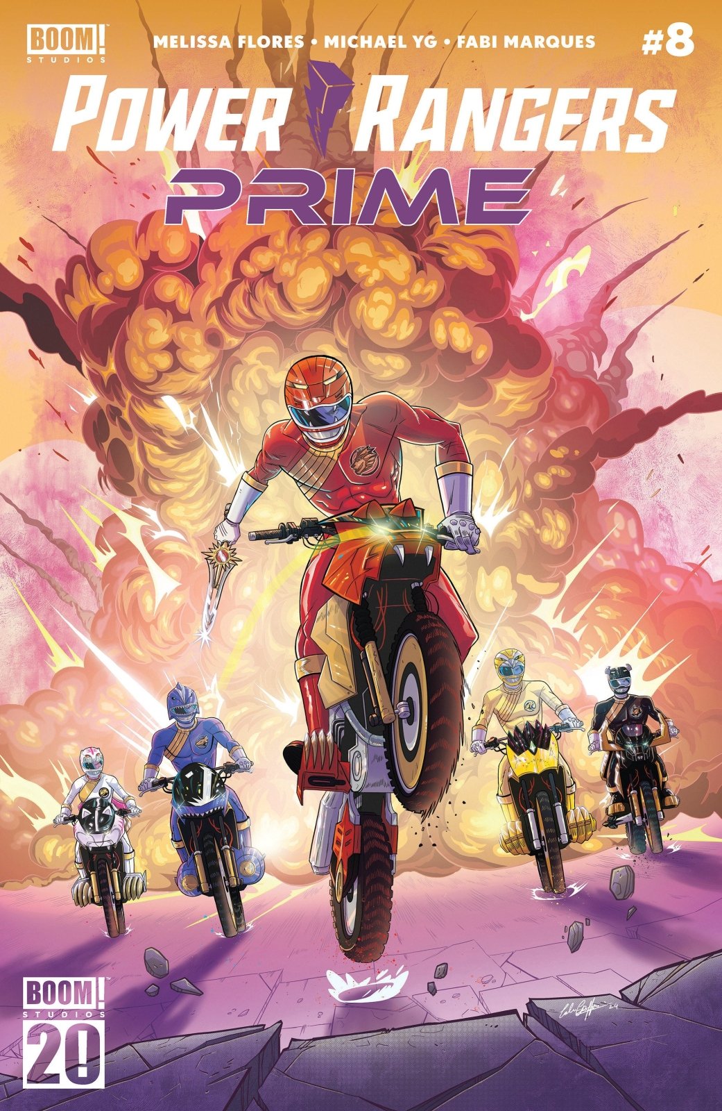 Power Rangers Prime 8 B Variant (Dressed, Griffin) - The Fourth Place