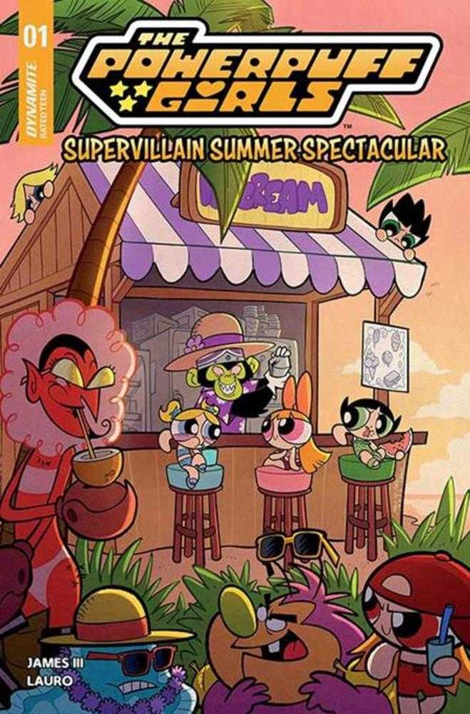 Powerpuff Girls Supervillain Summer Spectacular 1 (One Shot) Cover A Carlo Lauro - The Fourth Place