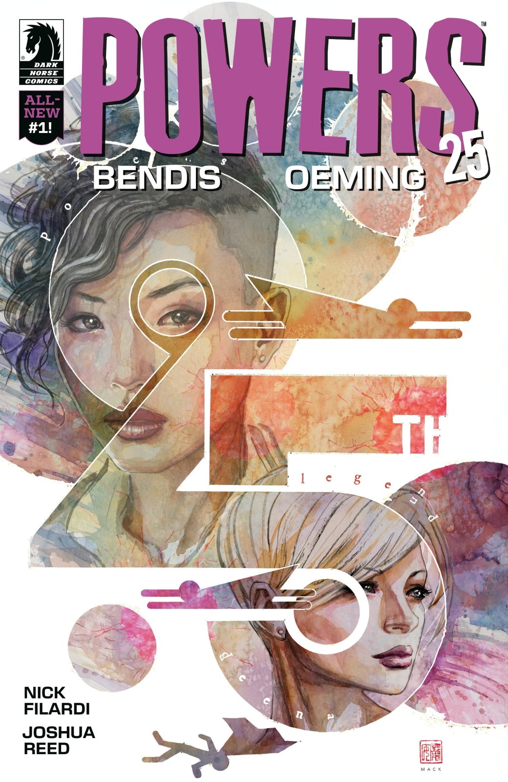 Powers 25 1 (Cover B) (David Mack) - The Fourth Place
