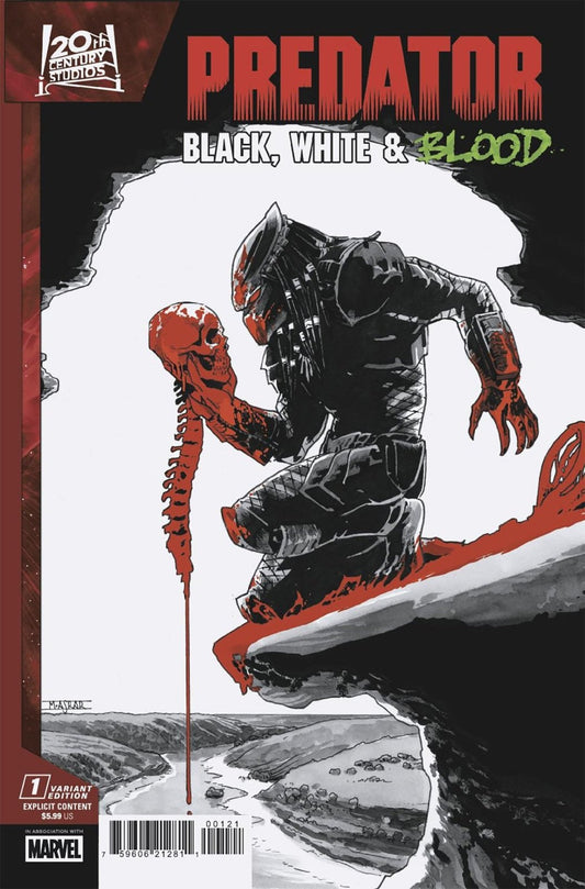 Predator: Black, White & Blood 1 Mahmud Asrar Variant - The Fourth Place