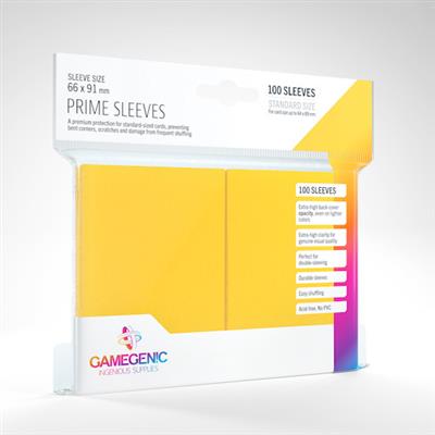 PRIME Sleeves: Yellow - The Fourth Place