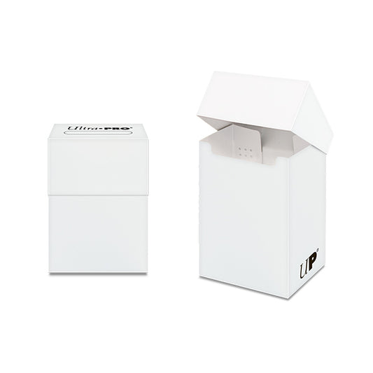 Ultra PRO Solid Color DECK BOX - White