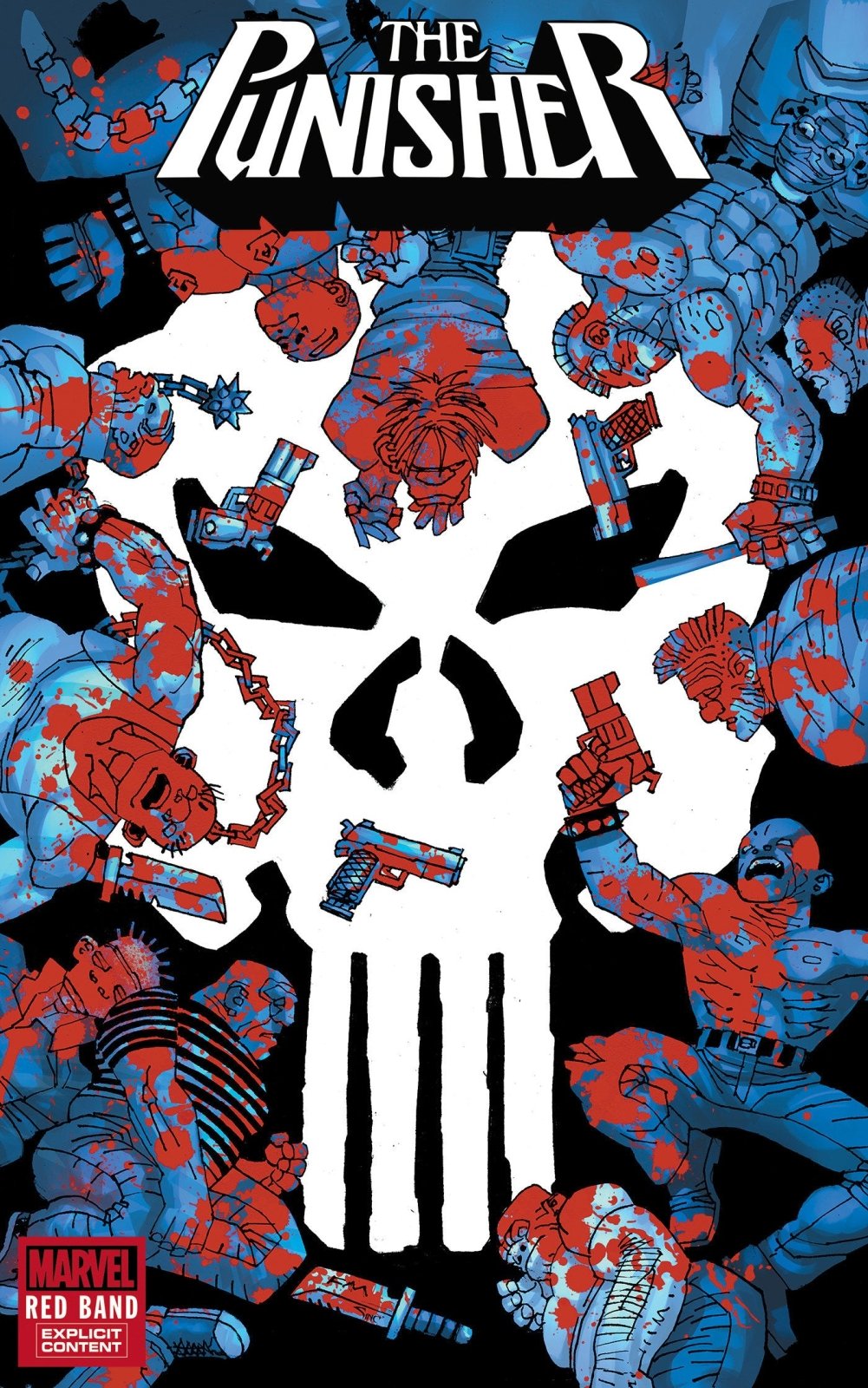 Punisher: Red Band 1 Frank Miller Variant [Polybagged] - The Fourth Place
