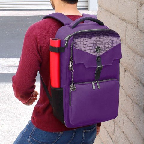 Purple Trading Card Backpack - Collector's Edition (Full Size) - The Fourth Place