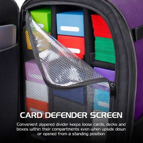 Purple Trading Card Backpack - Collector's Edition (Full Size) - The Fourth Place