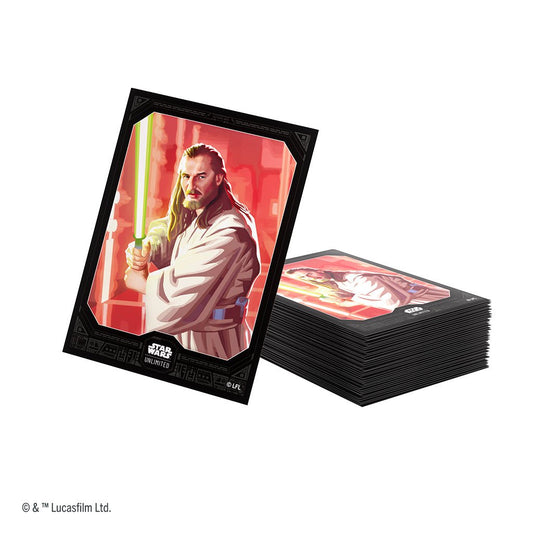 Qui - Gon Jinn Premium Art Sleeve - Star Wars: Unlimited - The Fourth Place