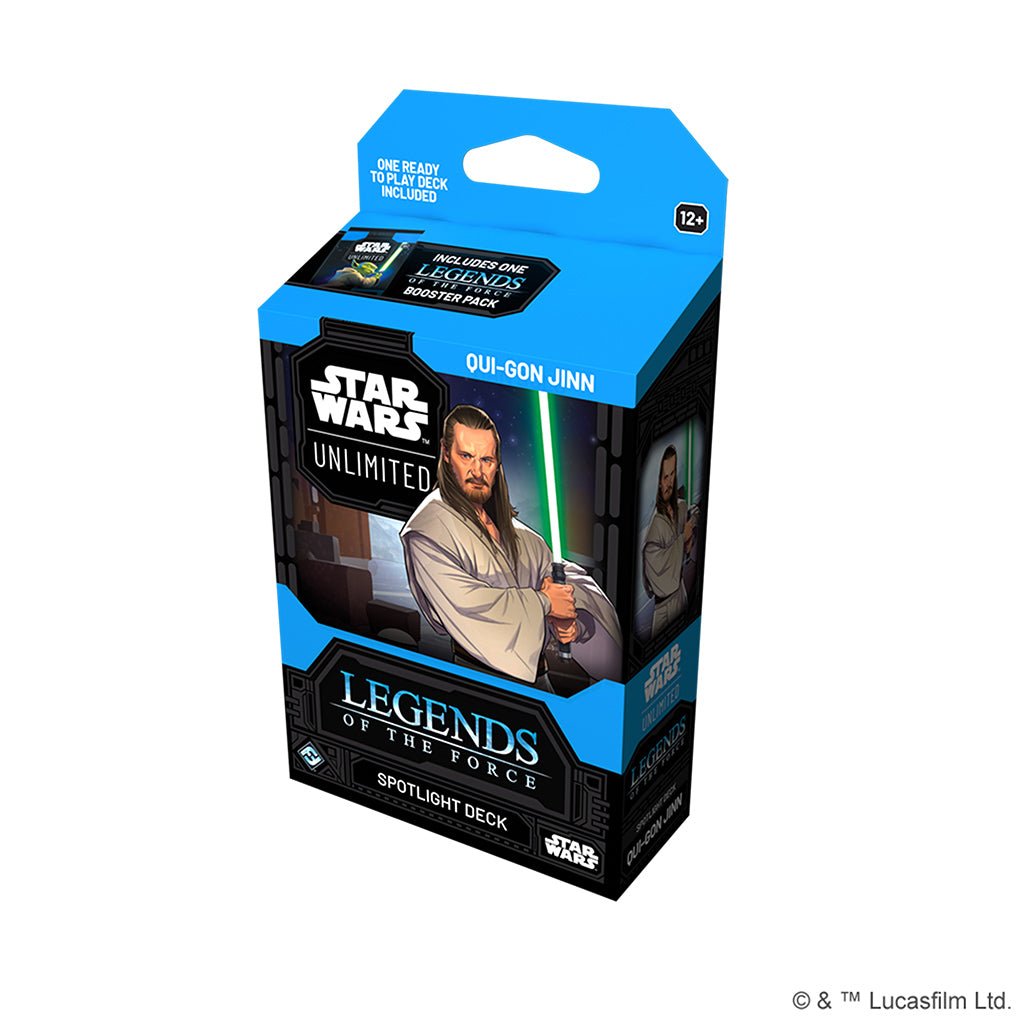 Qui - Gon Jinn Spotlight Deck - Legends of the Force - The Fourth Place
