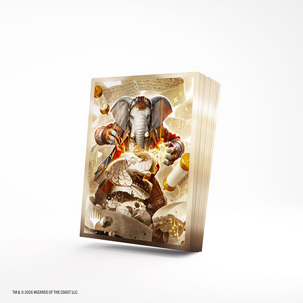 Quintorious, History Chaser - Secrets of Strixhaven Premium Art Sleeves - Magic: the Gathering