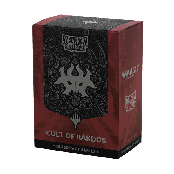 Dragon Shield Sleeves: Dual Matte 'Guildpact Series- 'Cult of Rakdos' (100 ct.)