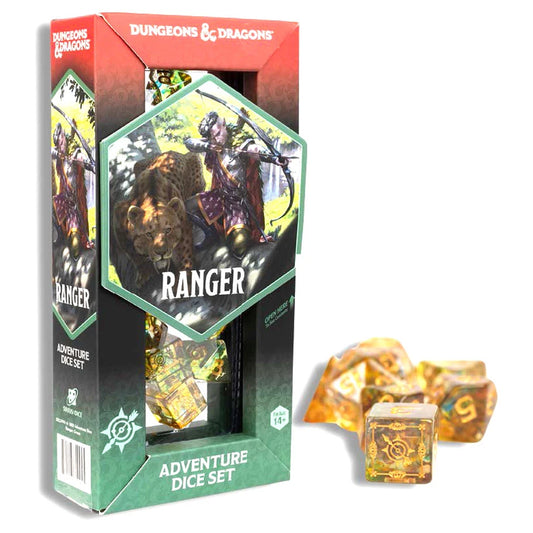 D&D Adventure Dice Set: Ranger (Green/Gold)