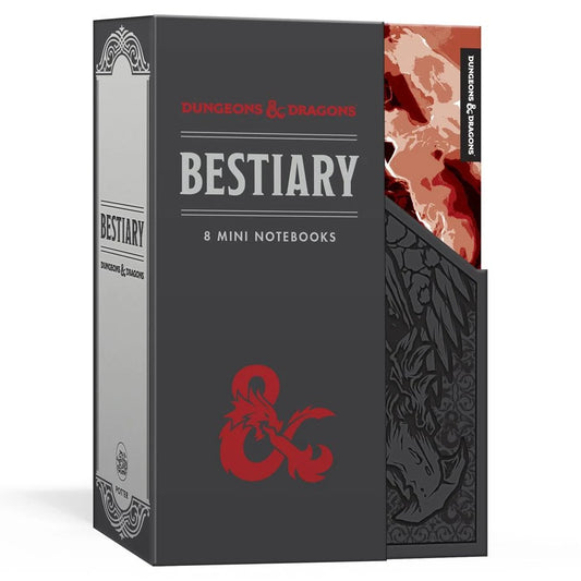 D&D Bestiary - 8 Mini Notebooks