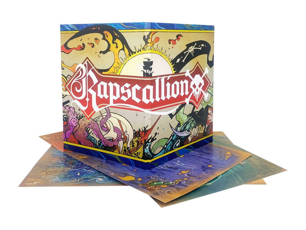 Rapscallion RPG GM Screen and Map Pack - The Fourth Place
