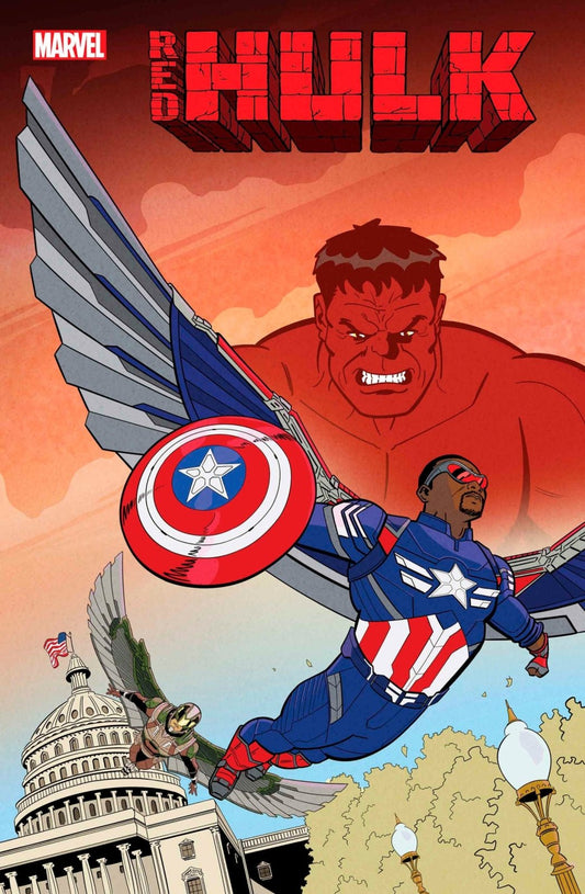 Red Hulk #1 Jacob Edgar Marvel Studios Variant [Doom] - The Fourth Place