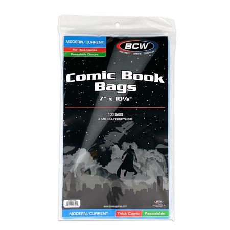 Resealable Current Modern Comic Bags (Thick, pack of 100) - The Fourth Place