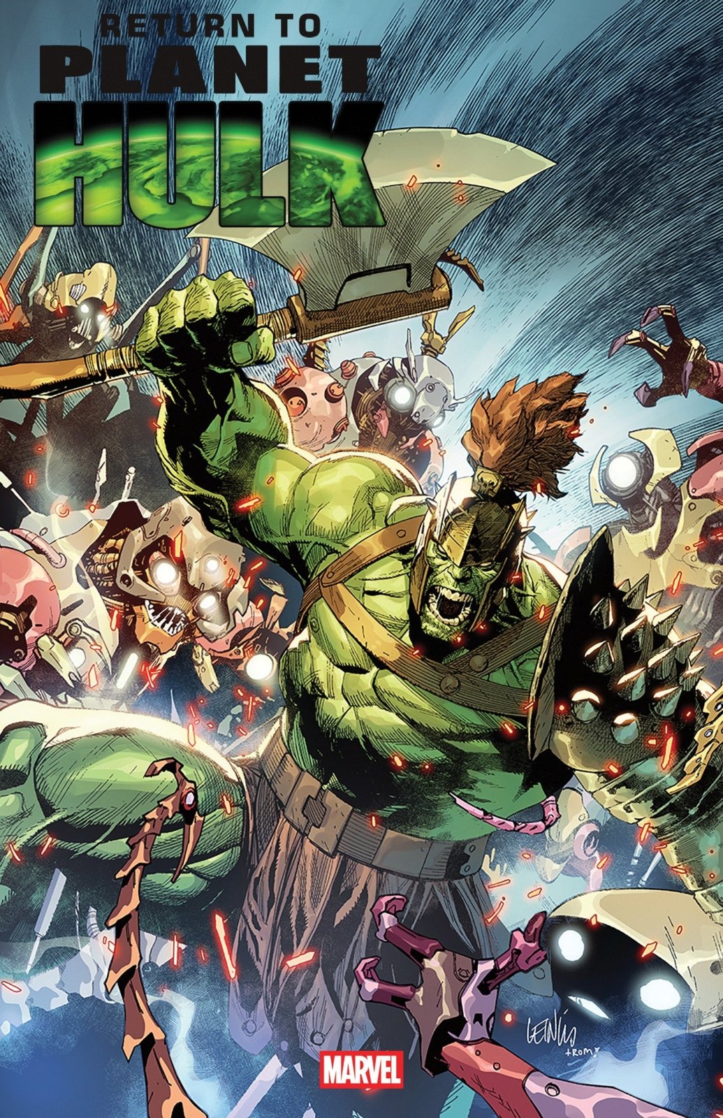 Return To Planet Hulk 1 Leinil Francis Yu Variant - The Fourth Place