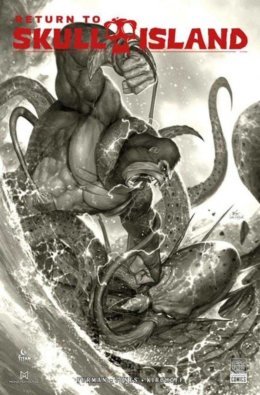 Return To Skull Island 1 Cover H Sdcc Exclusive Inhyuk Lee Sketch Variant Limited To 500 Copies Allocations May Occur - The Fourth Place