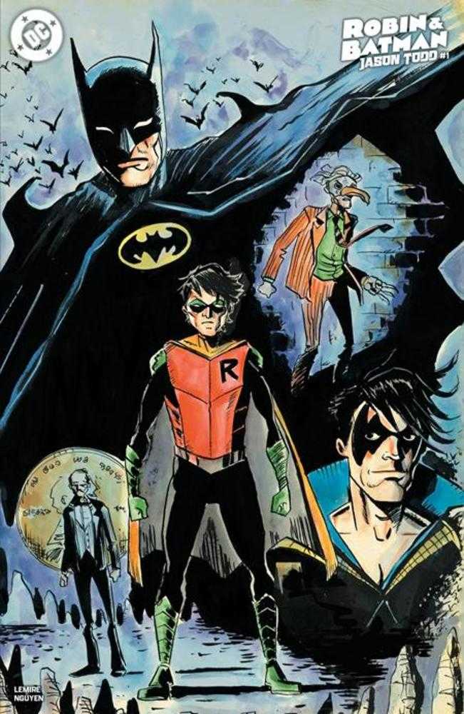 Robin & Batman Jason Todd 1 (Of 3) Cover B Jeff Lemire Variant - The Fourth Place