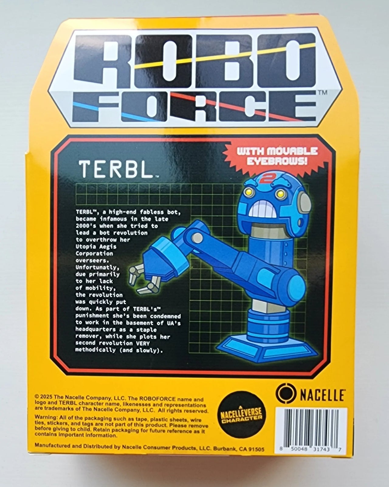 RoboForce TERBL Figure - Nacelleverse Year One Pre - Order Exclusive - The Fourth Place