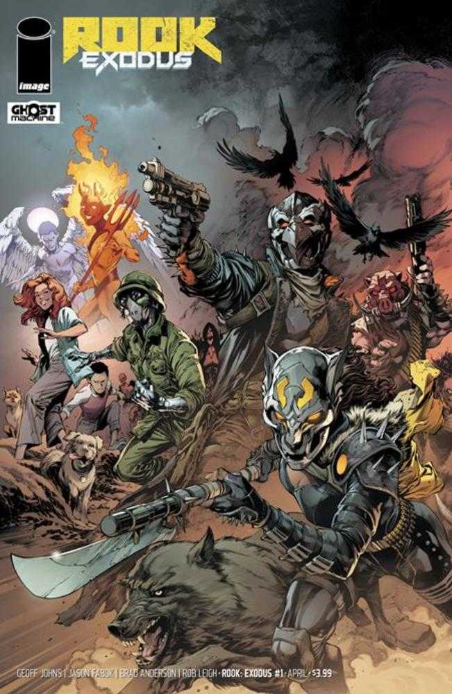 Rook Exodus #1 Cover B Ivan Reis & Danny Miki Variant - The Fourth Place