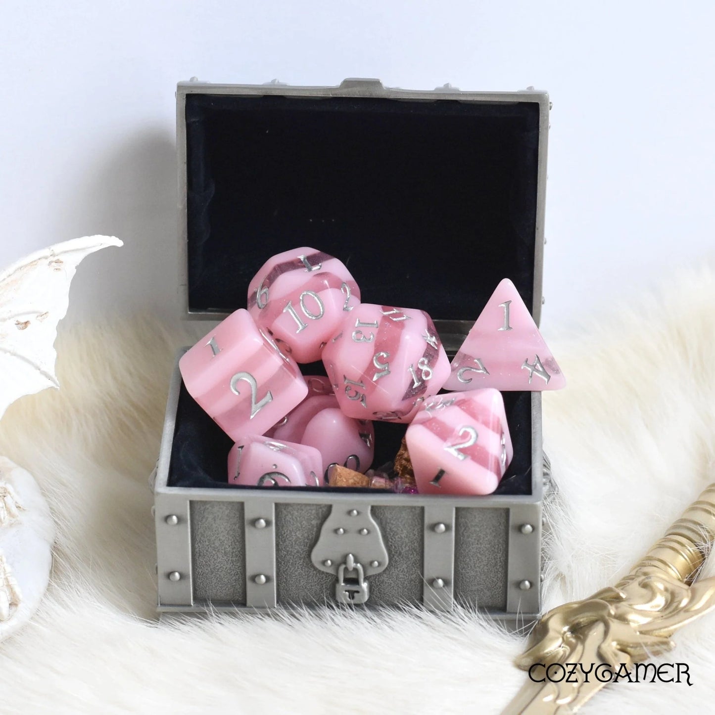 Rose Candies - 7-Dice Set