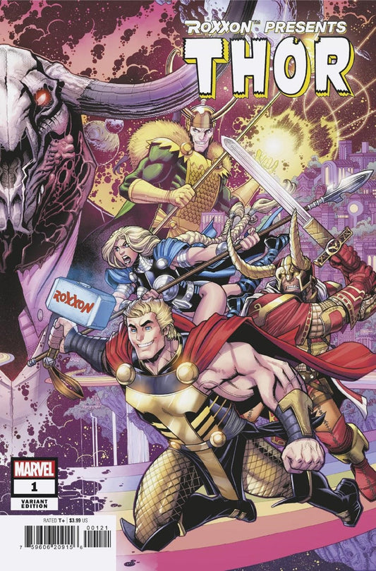 Roxxon Presents: Thor #1 Nick Bradshaw Connecting Variant - The Fourth Place