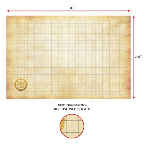 RPG Grid Mat Campaign Kit - The Fourth Place