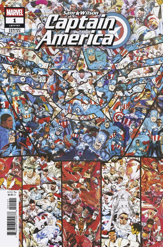 Sam Wilson, Captain America #1 Mister Garcin Variant - The Fourth Place