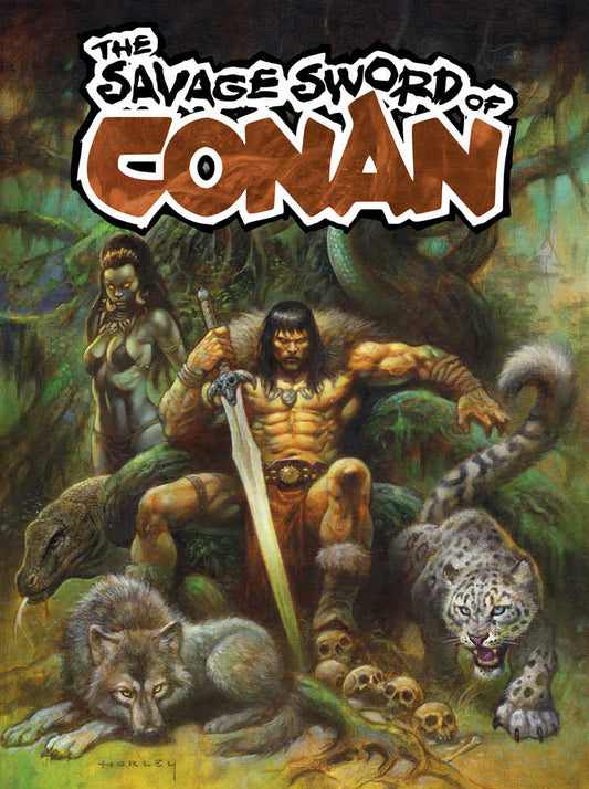 Savage Sword Of Conan #7 Cover A Horley (Mature) - The Fourth Place