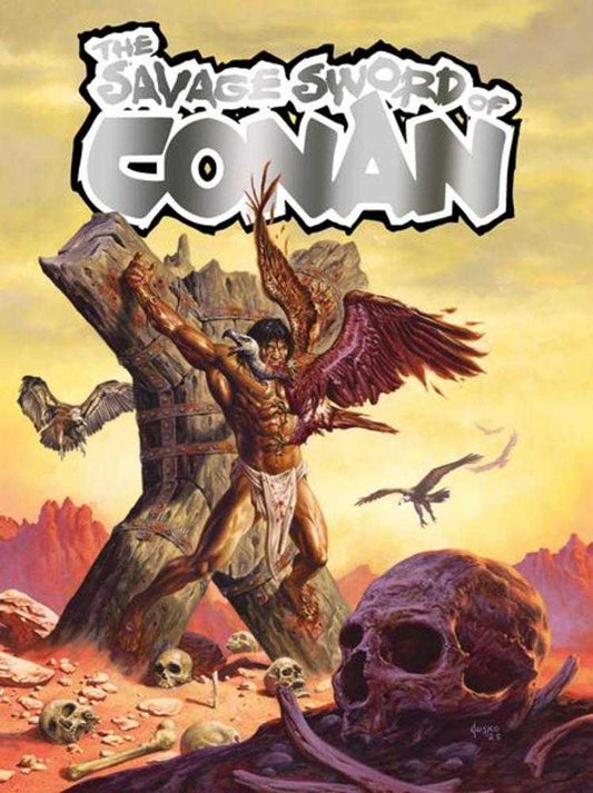 Savage Sword Of Conan 8 Cover D Sdcc Exclusive Joe Jusko Foil Trade Variant (Mature) Limited To 700 Copies Allocations May Occur. - The Fourth Place