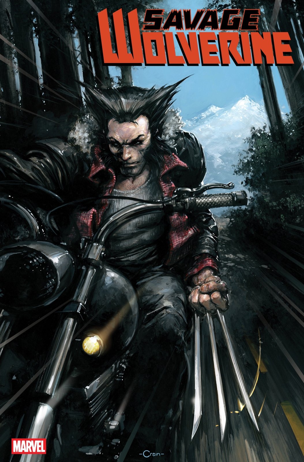 Savage Wolverine 1 Clayton Crain Variant - The Fourth Place