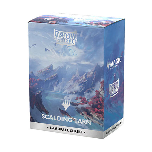 Scalding Tarn - MTG Landfall Series - Dragon Shield Sleeves: Standard DUAL - Matte (100 ct.)