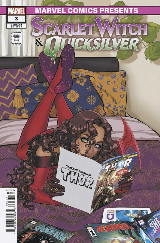 Scarlet Witch & Quicksilver #3 Romy Jones Marvel Comics Presents Variant - The Fourth Place