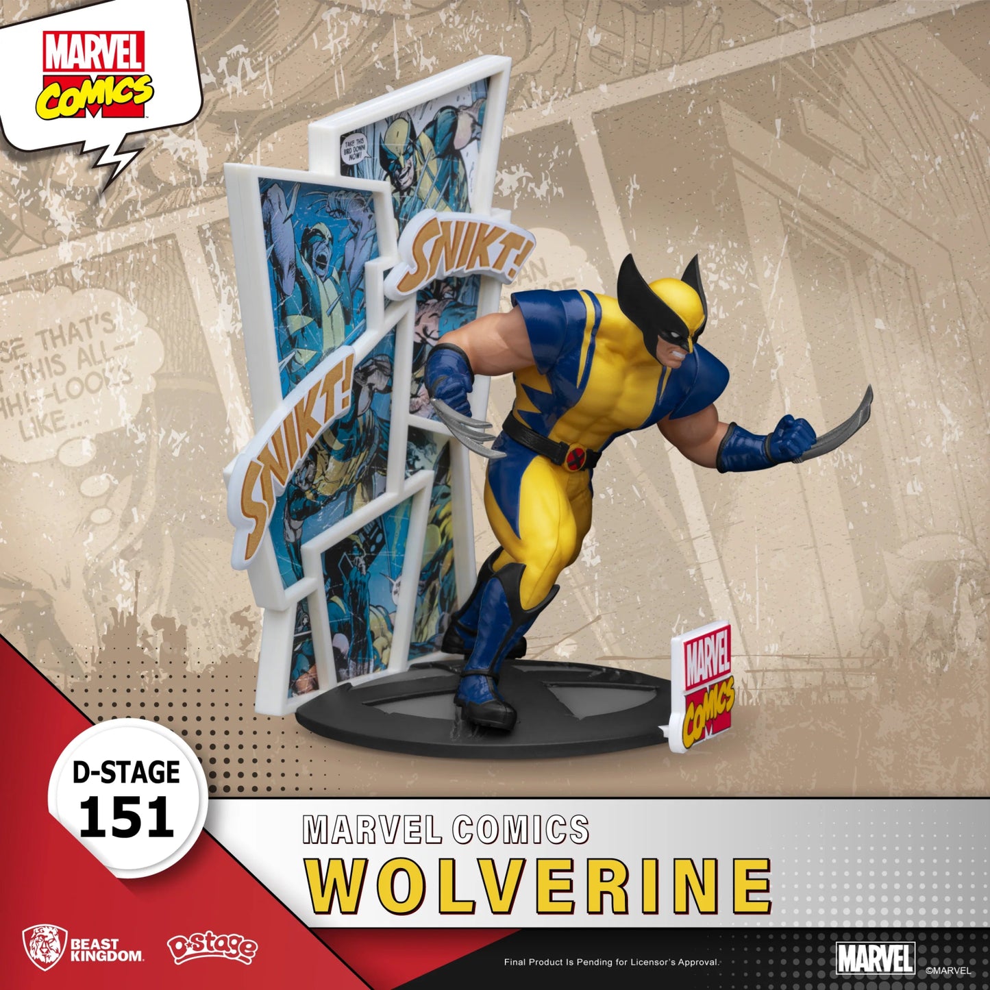 Sdcc 2024 Marvel Comics Ds - 151 Wolverine D - Stage Previews Exclusive Statue ( - The Fourth Place