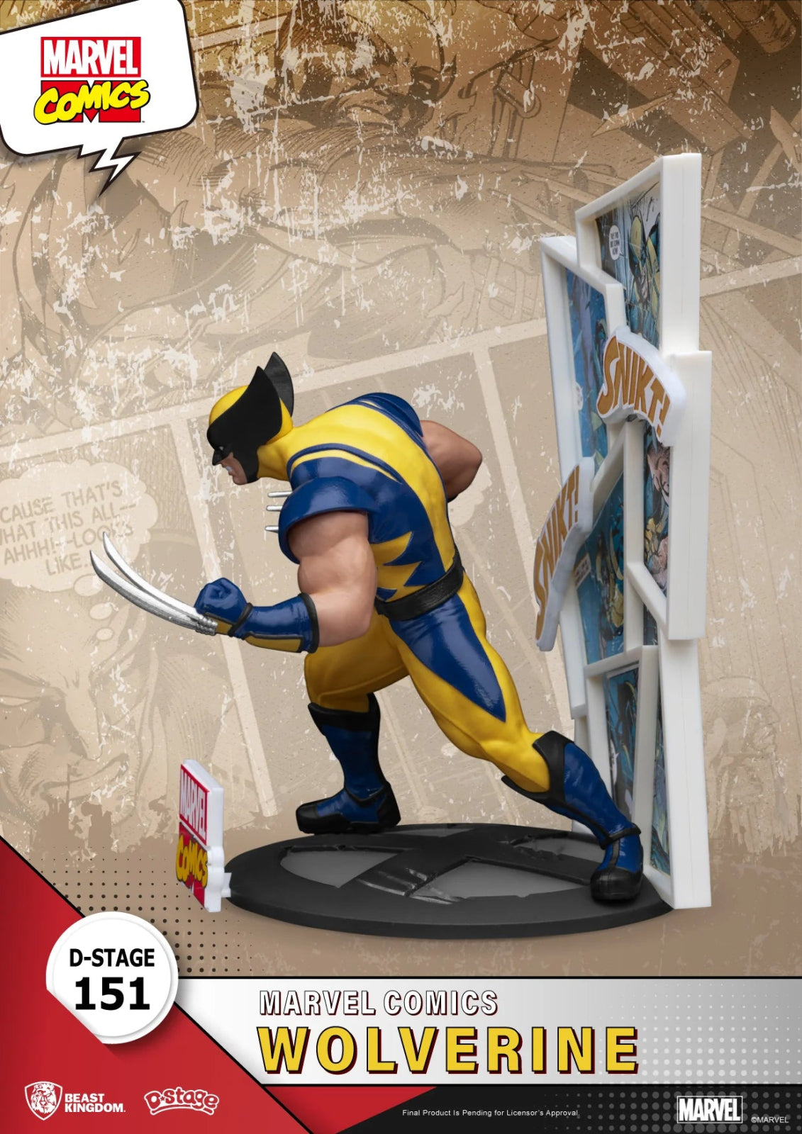 Sdcc 2024 Marvel Comics Ds - 151 Wolverine D - Stage Previews Exclusive Statue ( - The Fourth Place