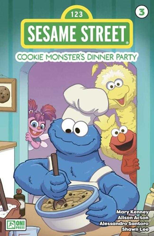 Sesame Street #3 (Of 4) Cover A Alison Acton - The Fourth Place