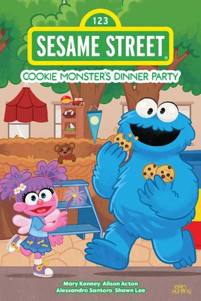 Sesame Street Cookie Monsters Dinner Party Hardcover - The Fourth Place