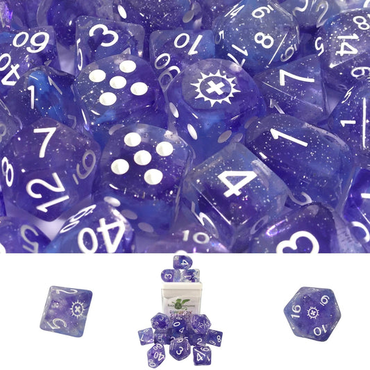 Set of 15 dice w/Arch'd4: Cleric's Divinity w/ symbol - The Fourth Place