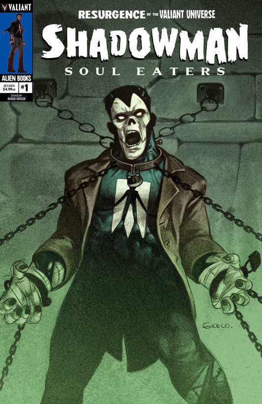 Shadowman Soul Eaters #1 (Of 4) Cover B Greco Monster (Mature) - The Fourth Place